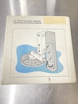 Hewlett Packard Hp Automatic Sampler 7673A - Users Guide / Manuals Instruction. Fixed Price $39.99.