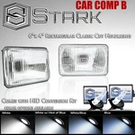 H4651 H4652 H4666 H4656 4X6 Head Light Glass Housing Lamp Chrome Hid Xenon (a). Fixed Price $67.00.