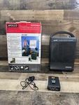 Apollo Portable Cordless Wireless Pa 5000 System Mic Speaker. Fixed Price $99.00.