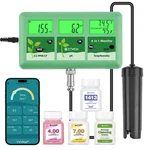 Ph Ec Continuous Monitor For Hydroponic, 6 1 Wifi Ppm Cf Meter, Digital. Fixed Price $101.41.