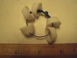 T-813-1 Swagelok Teflon Front Ferrule For 1/2" Tube; Lot Of 5 Ea. Fixed Price $15.00.