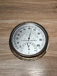 Abbeon M2A4 Humidity Temperature Brass West Germany Jamaica Hygrometer. Fixed Price $49.99.