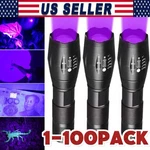 Uv Flashlight Black Super Bright 120000LM Torch Ultra Violet Lamp Led. Fixed Price $83.99.
