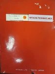 Hitachi Operating Directions For 111 Uv-vis Spectrohotometer Instruction Manual. Fixed Price $20.00.