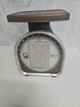Vintage 1968 Pelouze Deluxe Line Model Y-25-1 (25 Lbs Capacity) Postal Scale. Fixed Price $12.88.