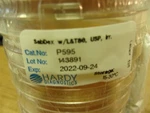 New Hardy Diagnostics P595 Exp 9-22 Sab Dex Agar Lecithin Tween 80, Lot Of 10. Fixed Price $19.99.