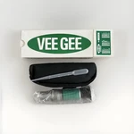 Vee Gee SX-2 Analog Refractometer Naci 0-28% 36TY13 Cat No. 43035. Fixed Price $49.00.