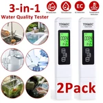 2PC Tds Meter Digital Tester Water Quality Testing Kits Drinking 0-9990PPM. Fixed Price $9.78.