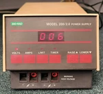 Bio Rad Model 200/2.0 200V 2A Power Supply Excellent Condition. Fixed Price $41.60.
