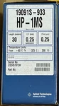 Agilent HP-1MS Column Part NUMBER#1901S-933 Gc. Fixed Price $399.00.