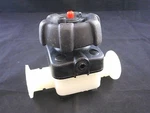 Cole-parmer/gem Polypropylene 1-1/4" Tri-clamp Outlet/inlet Diaphragm Valve. Fixed Price $43.39.