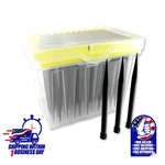 1000UL Tecan Filter Tips: Pre-sterilized, Racked, Exp 11/28, 30027. Fixed Price $90.99.