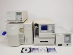 Waters Hplc System 717PLUS, 486 Tad, 2487 Detector, 1525 Binary Pump Lab. Fixed Price $6238.19.