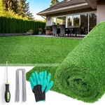 Realistic Artificial Grass Mat Customized Sizes, 6FT X10FT Synthetic Fake. Fixed Price $166.99.