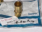 Swagelok B-810-R-16 Brass Pipe Reducer 1" Npt X 1/2" Tube Od New Qty. Fixed Price $29.99.