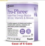 Abbott Pro-phree Supplemental Formula Powder 14 Oz (case Of 6) Brand New. Fixed Price $111.97.