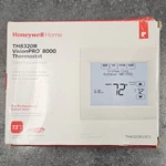 Honeywell TH8320R Visionpro 8000 Programmable Touch Screen Thermostat Redlink. Fixed Price $125.00.
