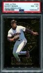 Psa 8 Nm Mint 1996 Ultra Gold Medallion Barry Bonds #290 Giants 53947 B174. Fixed Price $179.99.