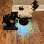 Vintage Bausch & Lomb Microscope STEREOZOOM4 Range 0.7X-3.0X. Fixed Price $174.95.