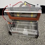 Pristine Brl No 1071 Model V16-2 Vertical Gel Electrophoresis Apparatus See Pics. Fixed Price $111.30.