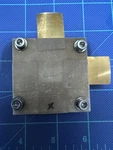 Through/in Plane Membrane Film Conductivity Testing Hardware Cell Gold Coated. Fixed Price $299.00.