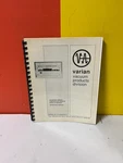 Varian 87-400422-REV-A 917-0085,86,87 System Operator's Manual. Fixed Price $69.99.