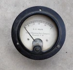Vintage Beede Electrical Instruments A.c. Volts Meter Penacook Nh 0-3. Fixed Price $17.95.