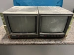 Vintage Panasonic TR-930U TR930U 9" Black & White Crt Video Gaming Monitor Is. Fixed Price $145.00.