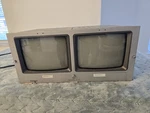 Panasonic TR-932 / TR-930U Dual Crt Video Monitor Vintage 1986 .. Fixed Price $120.00.