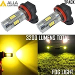 Alla Lighting 3200LM H8LL 27-LED Driving Fog Bulb Lamp Golden Yellow. Fixed Price $29.98.