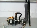 New Brunswick Bioflo 3000 Water Pump, Solenoid Valve, And Piping. Fixed Price $162.00.