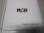 Red Reallyeasydata Collectors, New Open Box. Fixed Price $20.00.