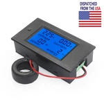 100A Ac Digital Power Panel Monitor Energy Voltmeter Ammeter 80-260V. Fixed Price $12.58.