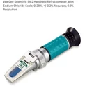Vee Gee Scientific SX-2 Handheld Refractometer, With Sodium Chloride Scale. Fixed Price $100.00.