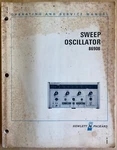 Hp 8690B Sweep Oscillator Operating & Service Manual 1972. Fixed Price $20.99.