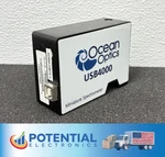 Pre Owned Ocean Optics USB4000 High Sensitivity Miniature Spectrometer - White. Fixed Price $599.99.